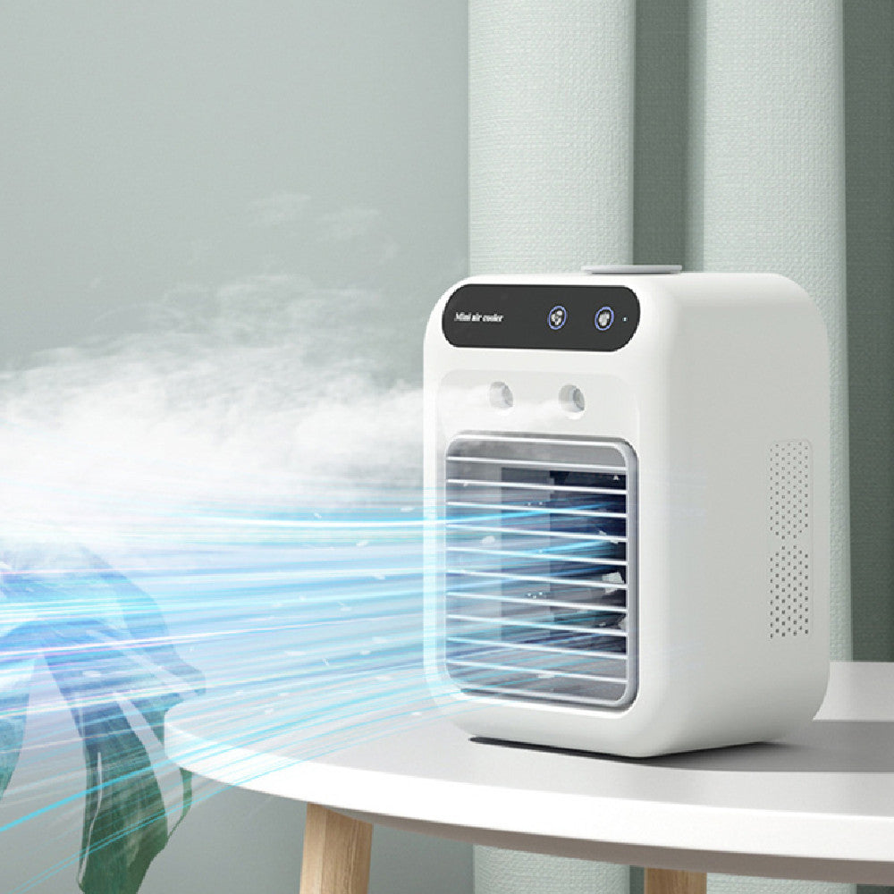 Ar-Condicionado Portátil com Ventilador e Resfriamento a Água - Ideal para Quartos, Escritórios e Veículos