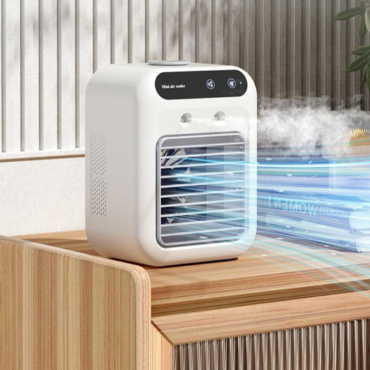 Ar-Condicionado Portátil com Ventilador e Resfriamento a Água - Ideal para Quartos, Escritórios e Veículos